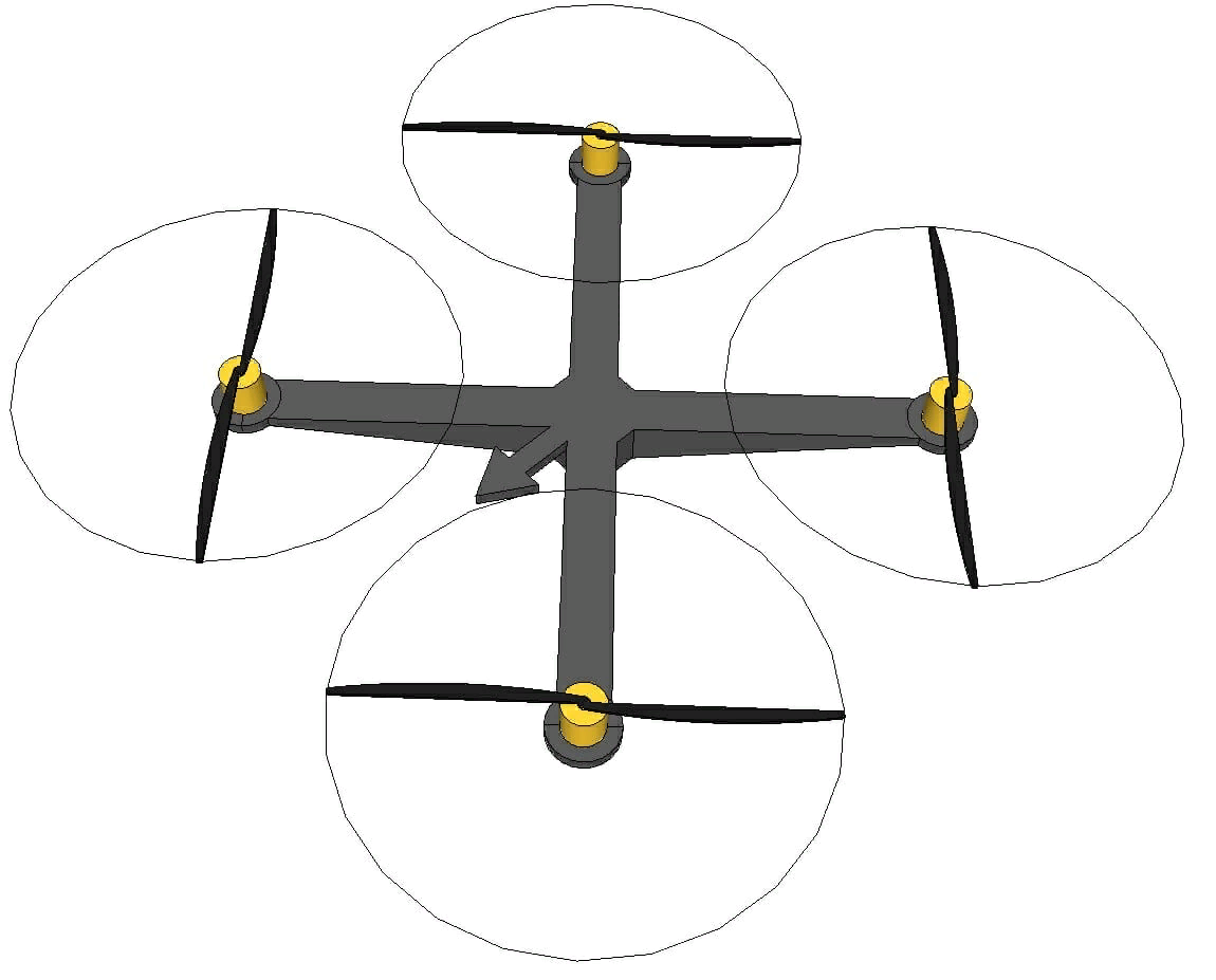 Квадракоптер "X4"