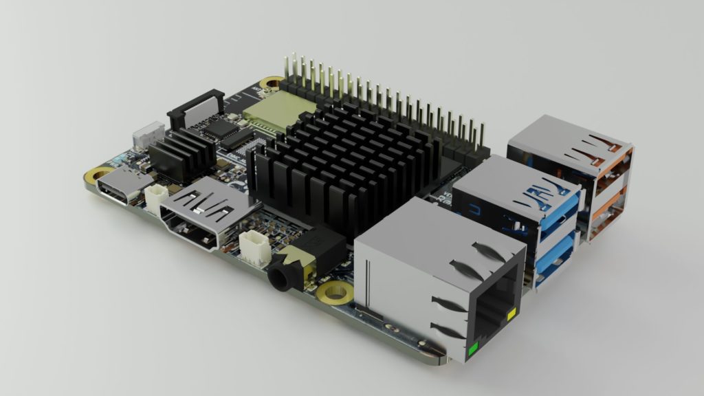 Одноплатный компьютер Repka Pi 5 на базе Rockchip RK3588