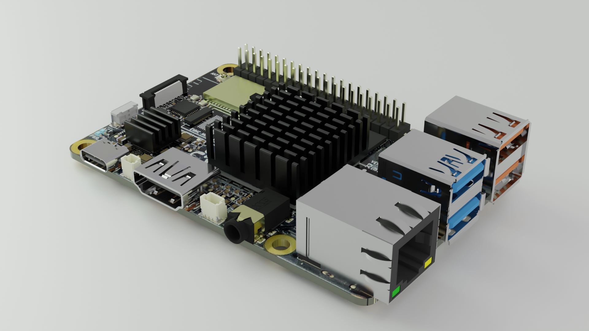 Одноплатный компьютер Repka Pi 5 на базе Rockchip RK3588